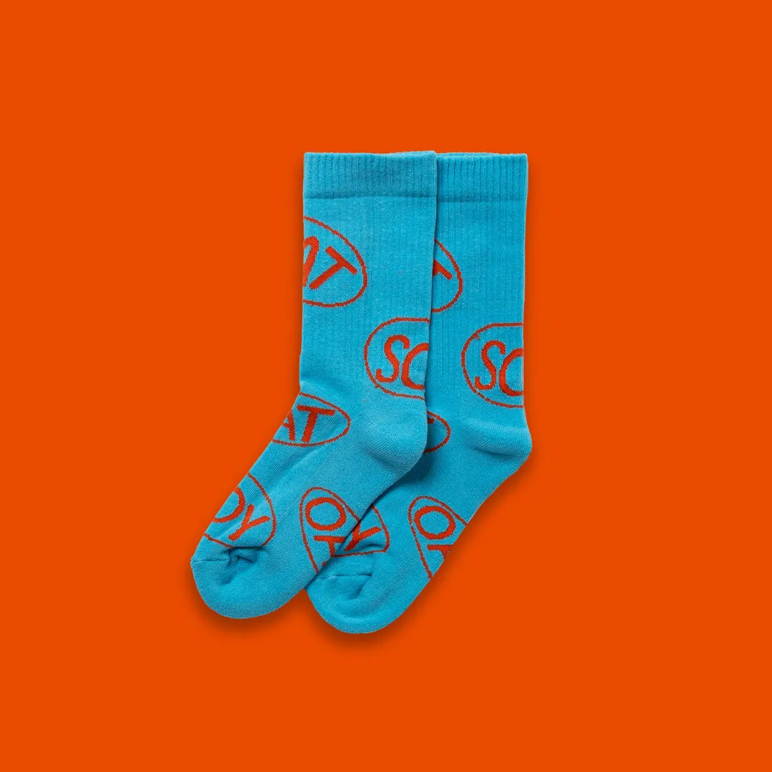 Mylk - ORGANIC Socks - Blue