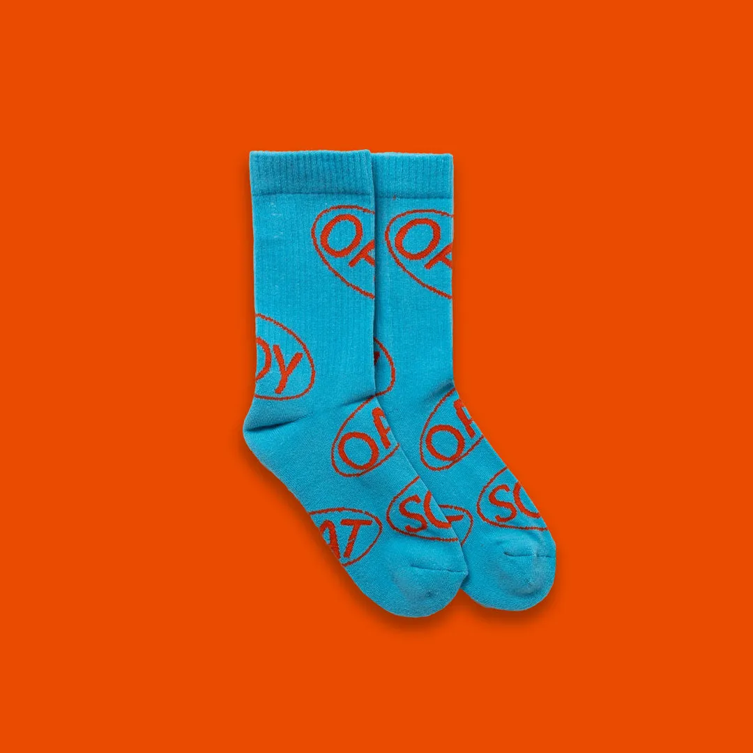 Mylk - ORGANIC Socks - Blue