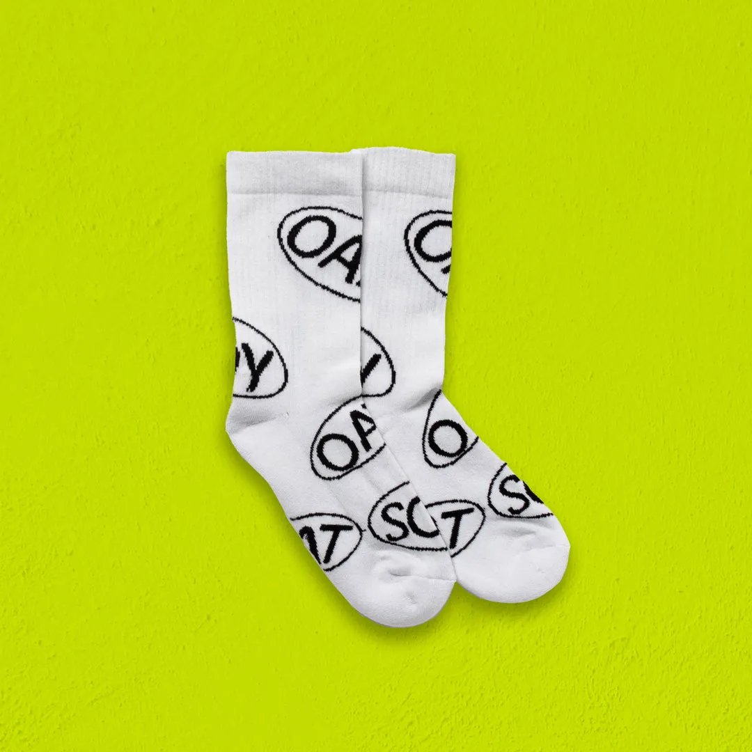 Mylk - ORGANIC Socks - White