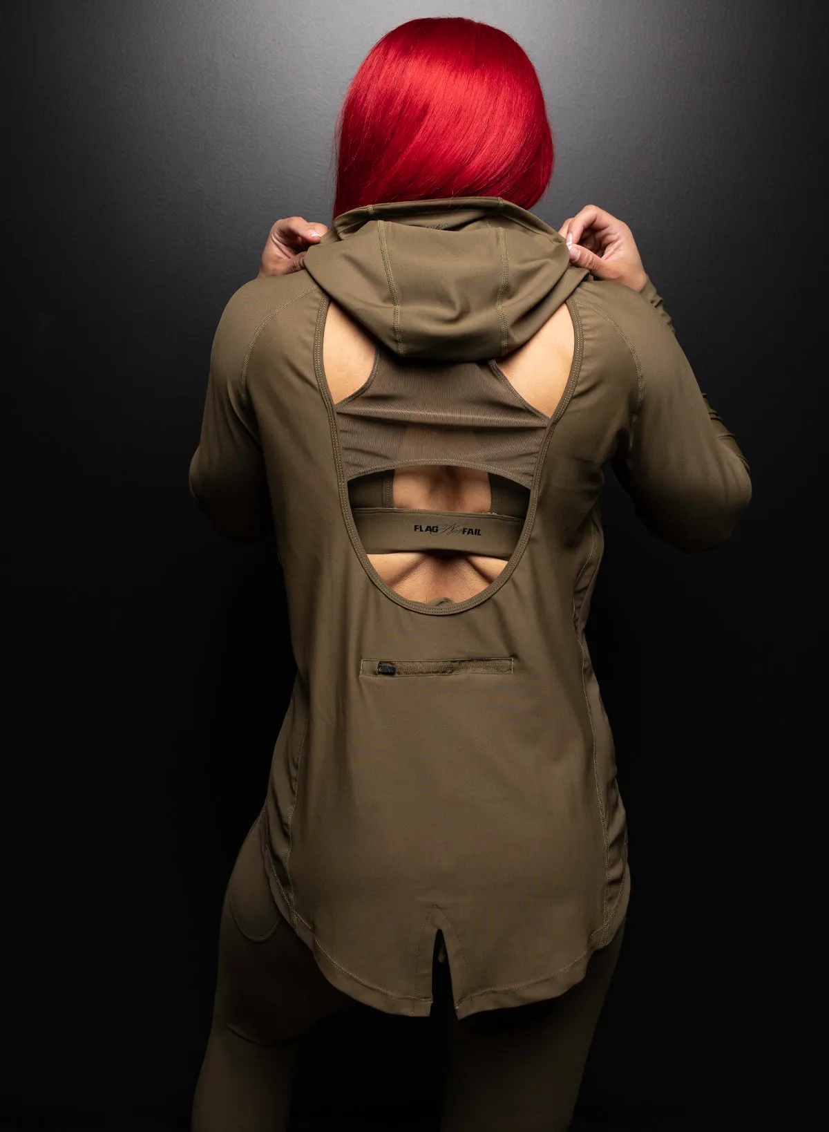 NAVARAH JACKET - OLIVE