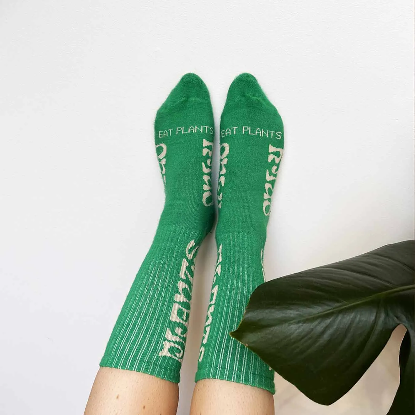 Only Plants - Eco Socks - Green