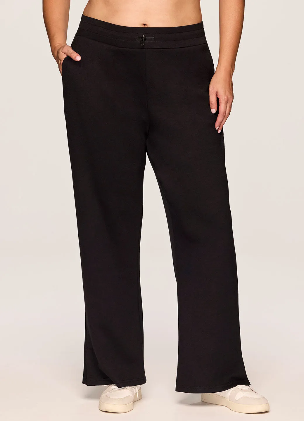 Plus Solace Scuba Wide Leg Pant