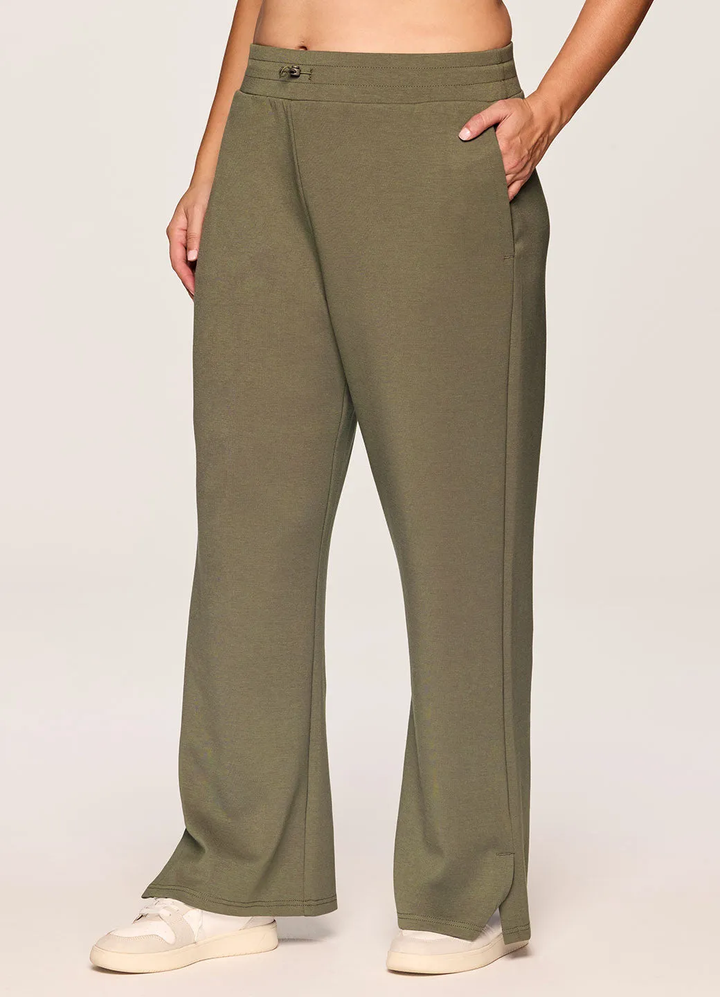 Plus Solace Scuba Wide Leg Pant