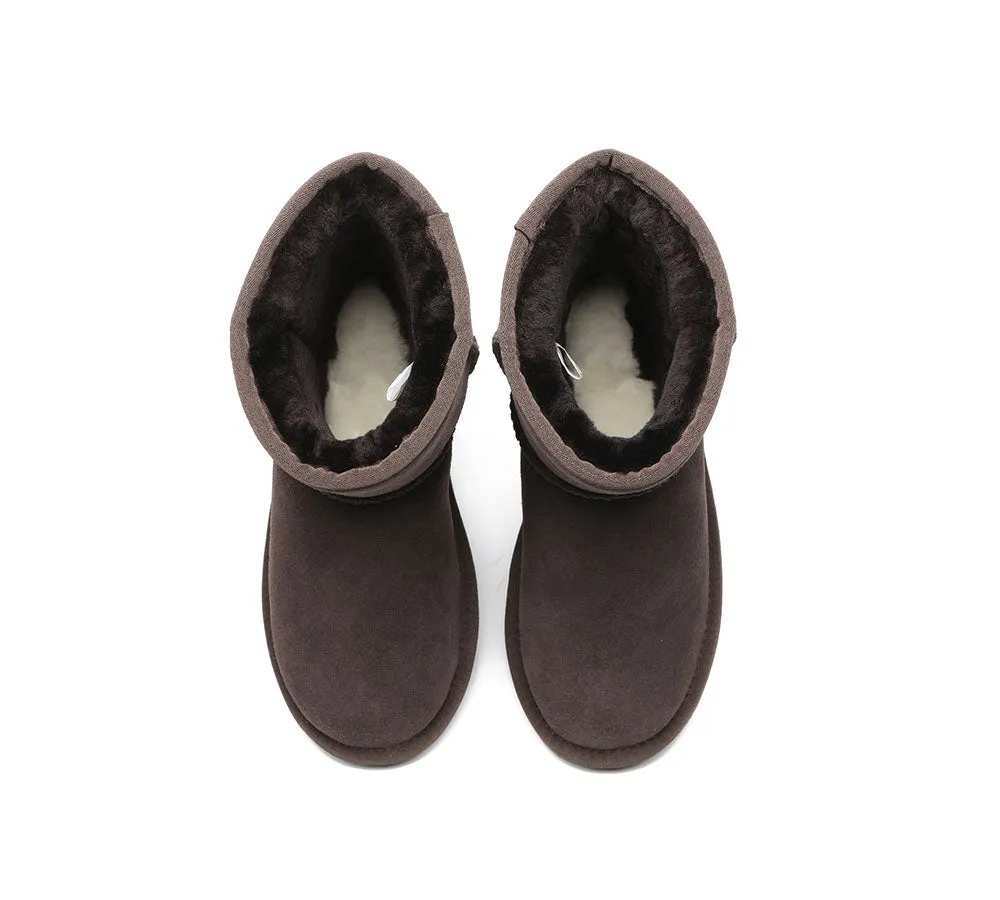 Premium Australian Sheepskin Boots Unisex Short Classic Plus