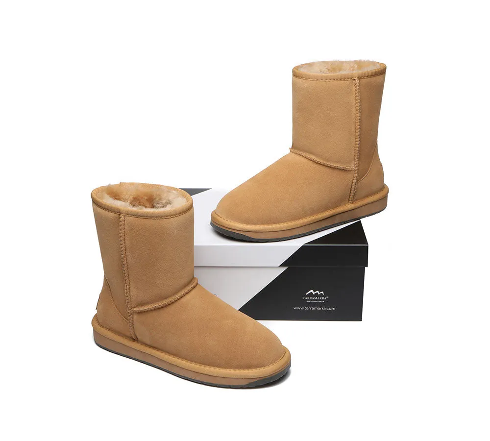 Premium Australian Sheepskin Boots Unisex Short Classic Plus