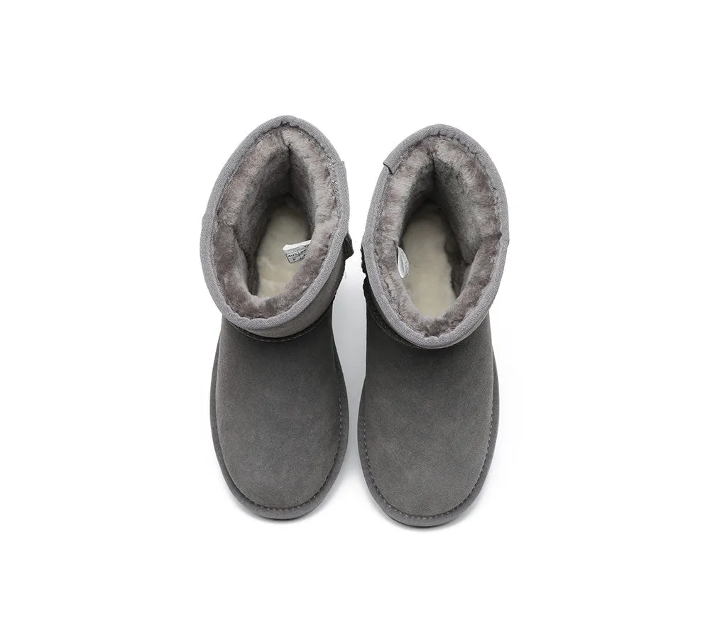 Premium Australian Sheepskin Boots Unisex Short Classic Plus