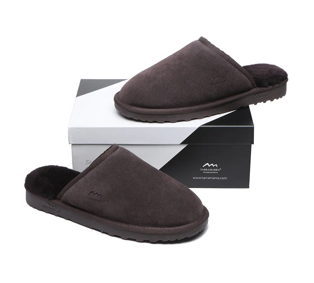 Premium Sheepskin Men Scuff Larry