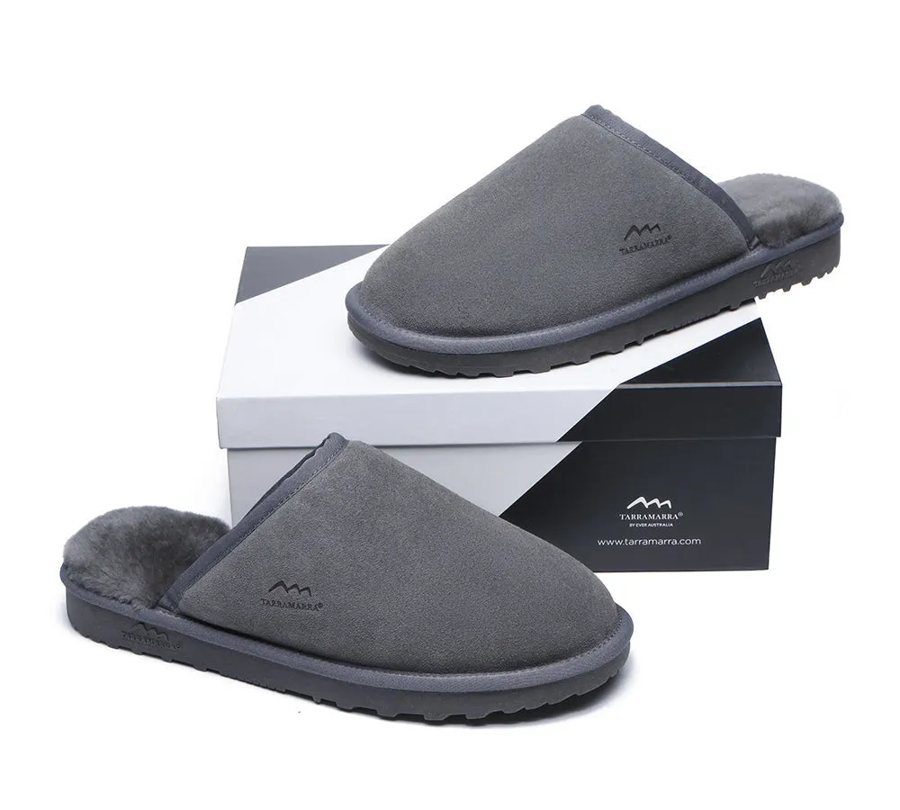 Premium Sheepskin Men Scuff Larry