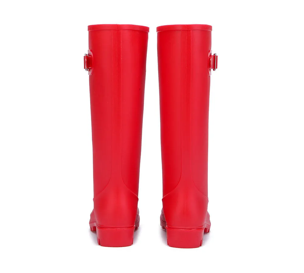 Rainboots ,Tall Gumboots Women Veronica With Wool Insoles