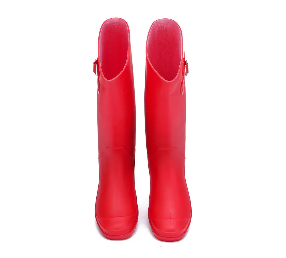 Rainboots ,Tall Gumboots Women Veronica With Wool Insoles