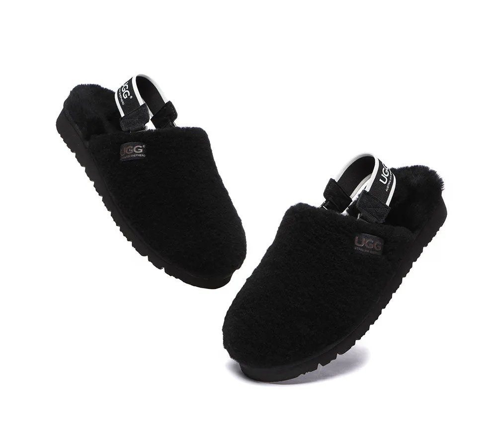 Removable Strap Slingback Ugg Slipper Women Kamari