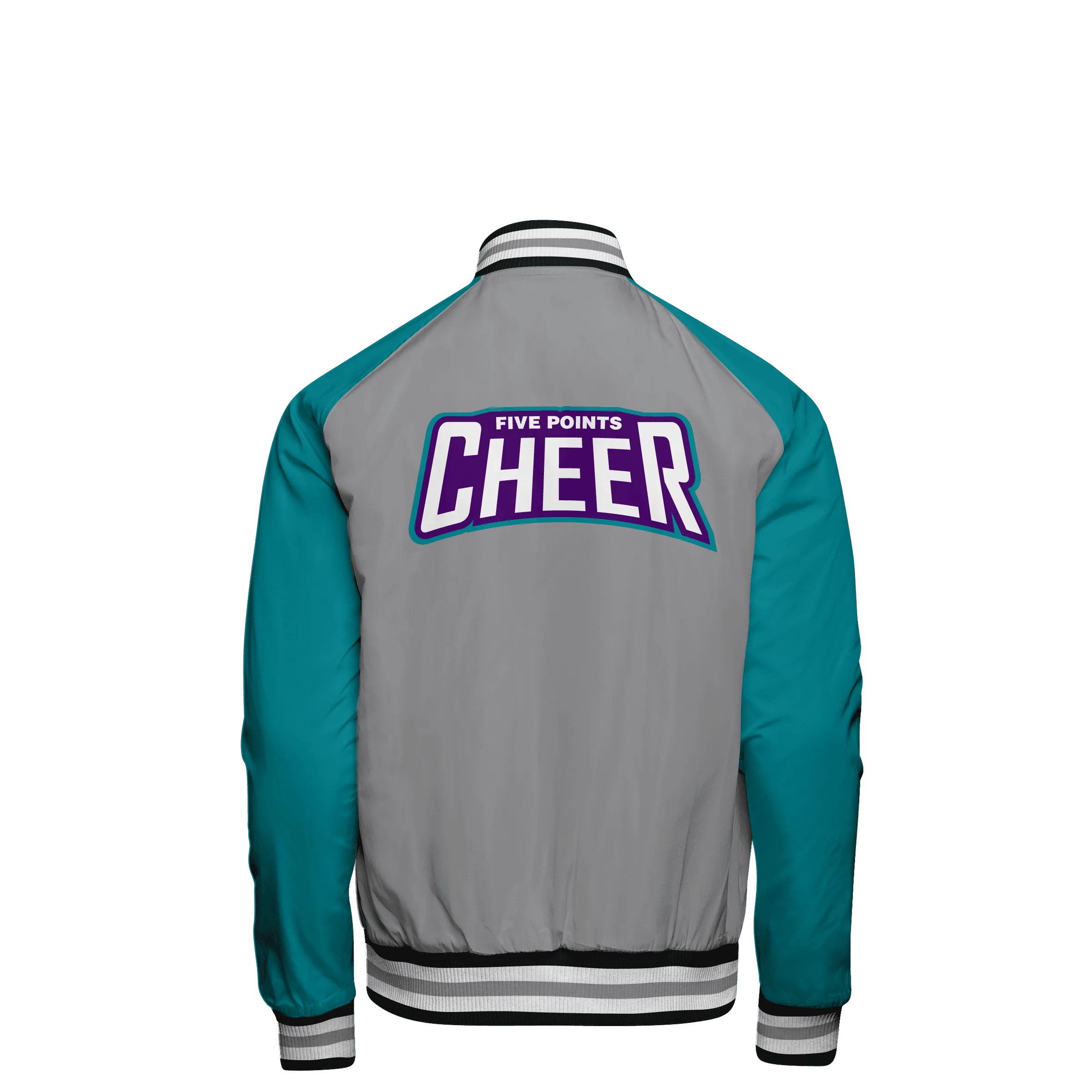 Reversible Cotton Fleece Varsity Jacket