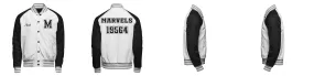 Satin Varsity Jacket