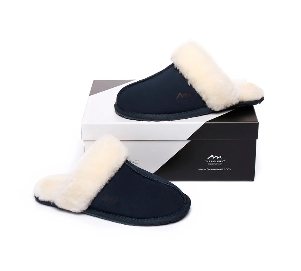 Slippers,Australia Premium Sheepskin,Unisex Rosa Scuff