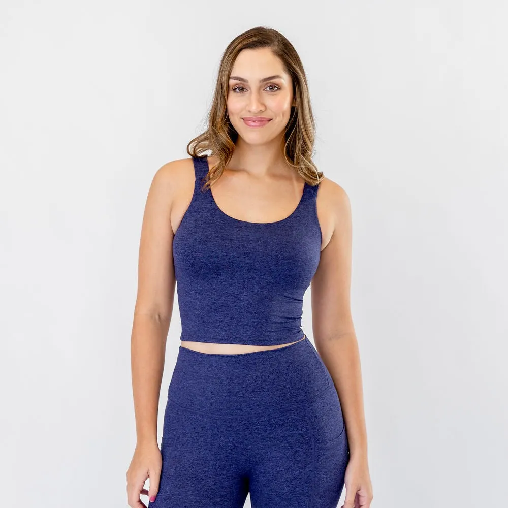 SoftLuxe Long Crop Top