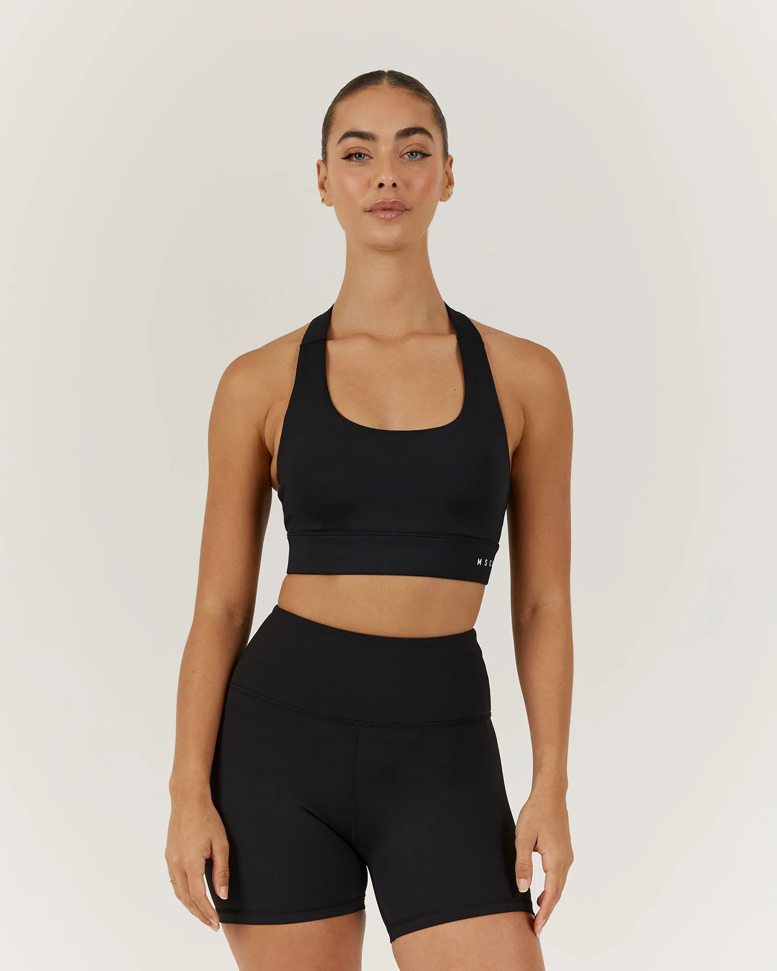 STRUCTURE III SPORTS BRA - BLACK