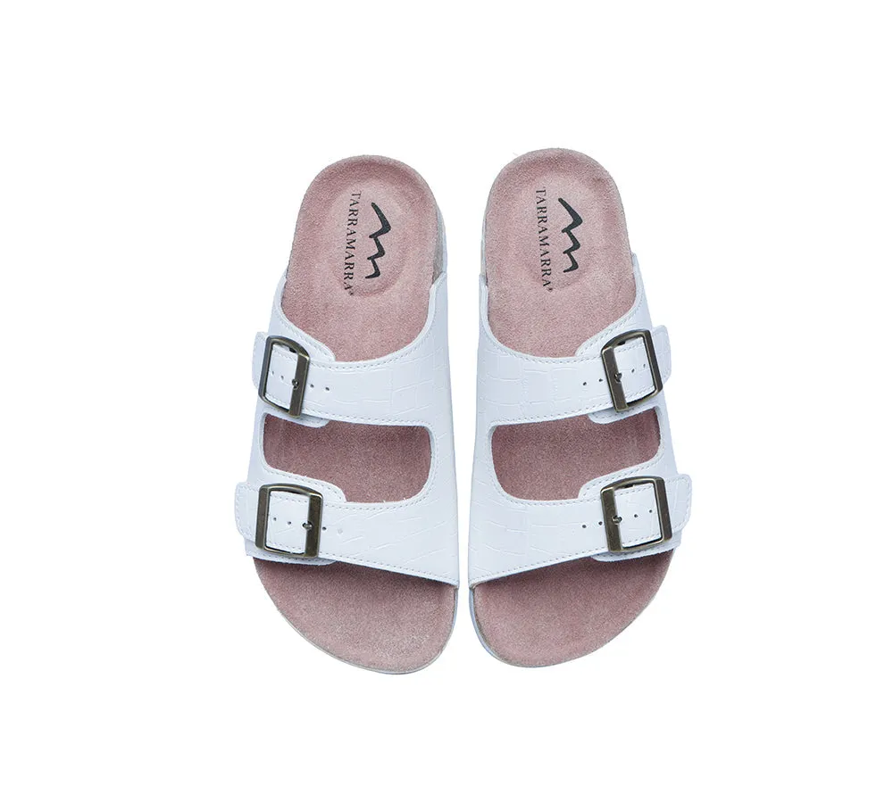 Summer Beach Sandals Unisex Embossed Slip-On Slides Oliver