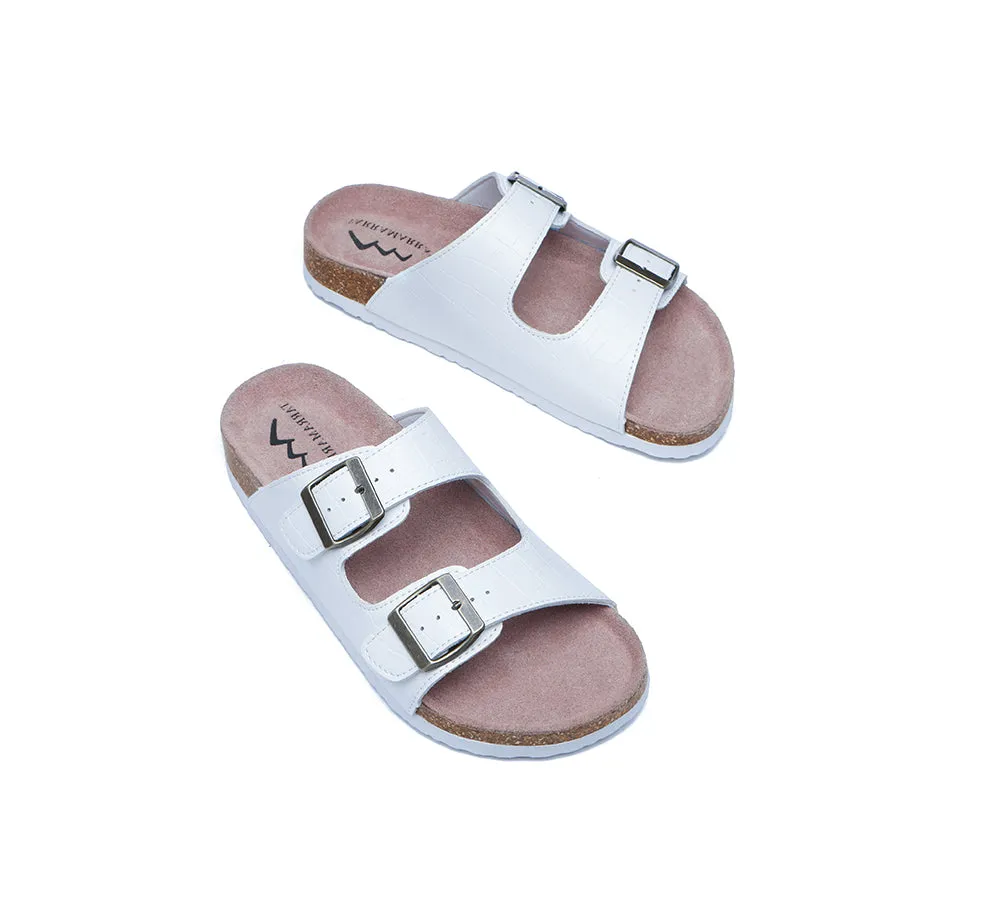 Summer Beach Sandals Unisex Embossed Slip-On Slides Oliver