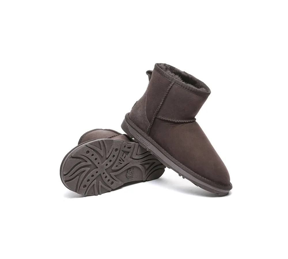 UGG Boots Double Faced Sheepskin Wool Ankle Mini Classic Boots