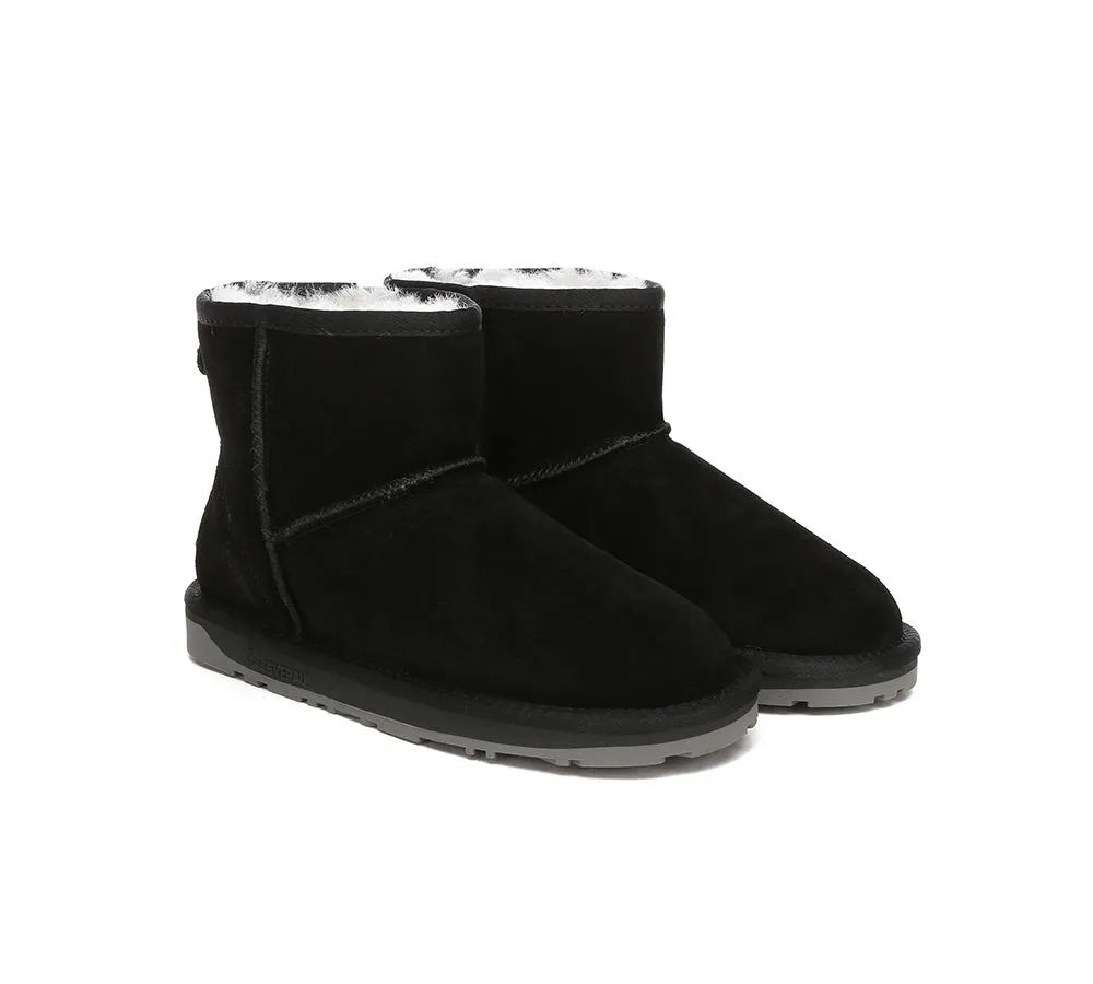 UGG Boots Sheepskin Wool Ankle Boots Mini Classic Suede