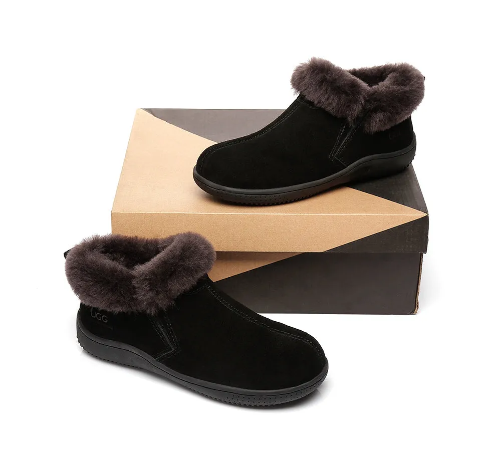 UGG Slippers Unisex Sheepskin Wool Ankle Booties Loafers Daley