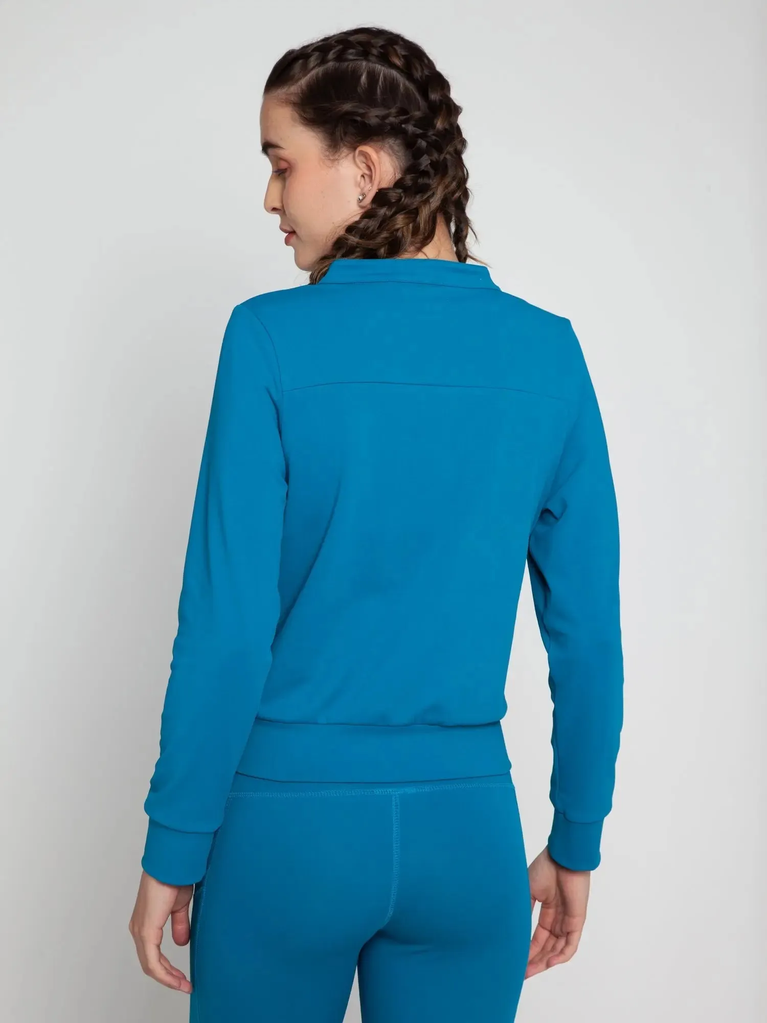 Wave Blue Shape Active Jacket