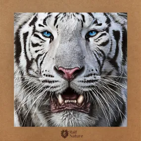 White Tiger Head T-Shirt