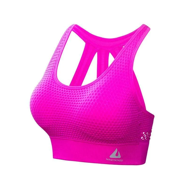 Women Breathable Push up Sports Bra